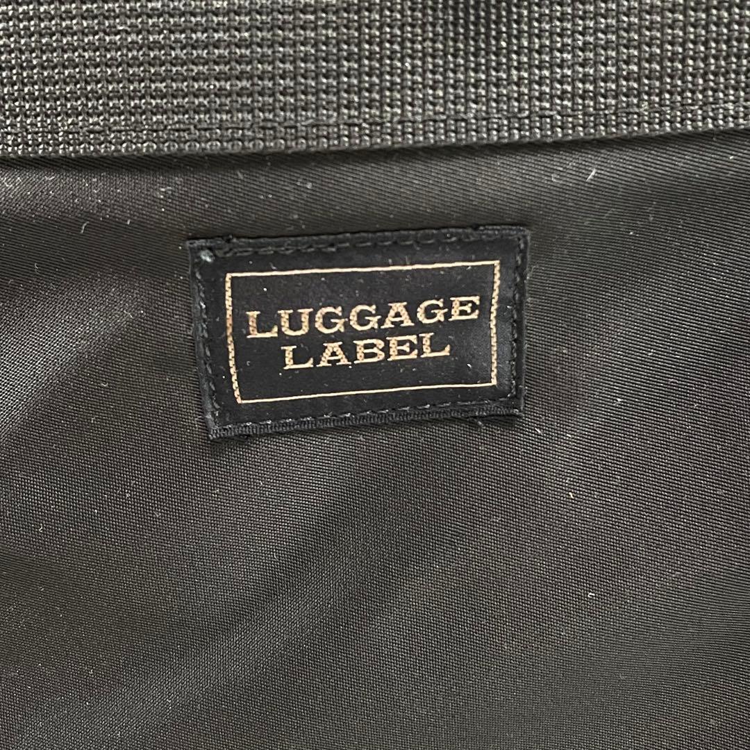 LUGGAGE LABEL TREK 3way ボストンキャリー　ブラック