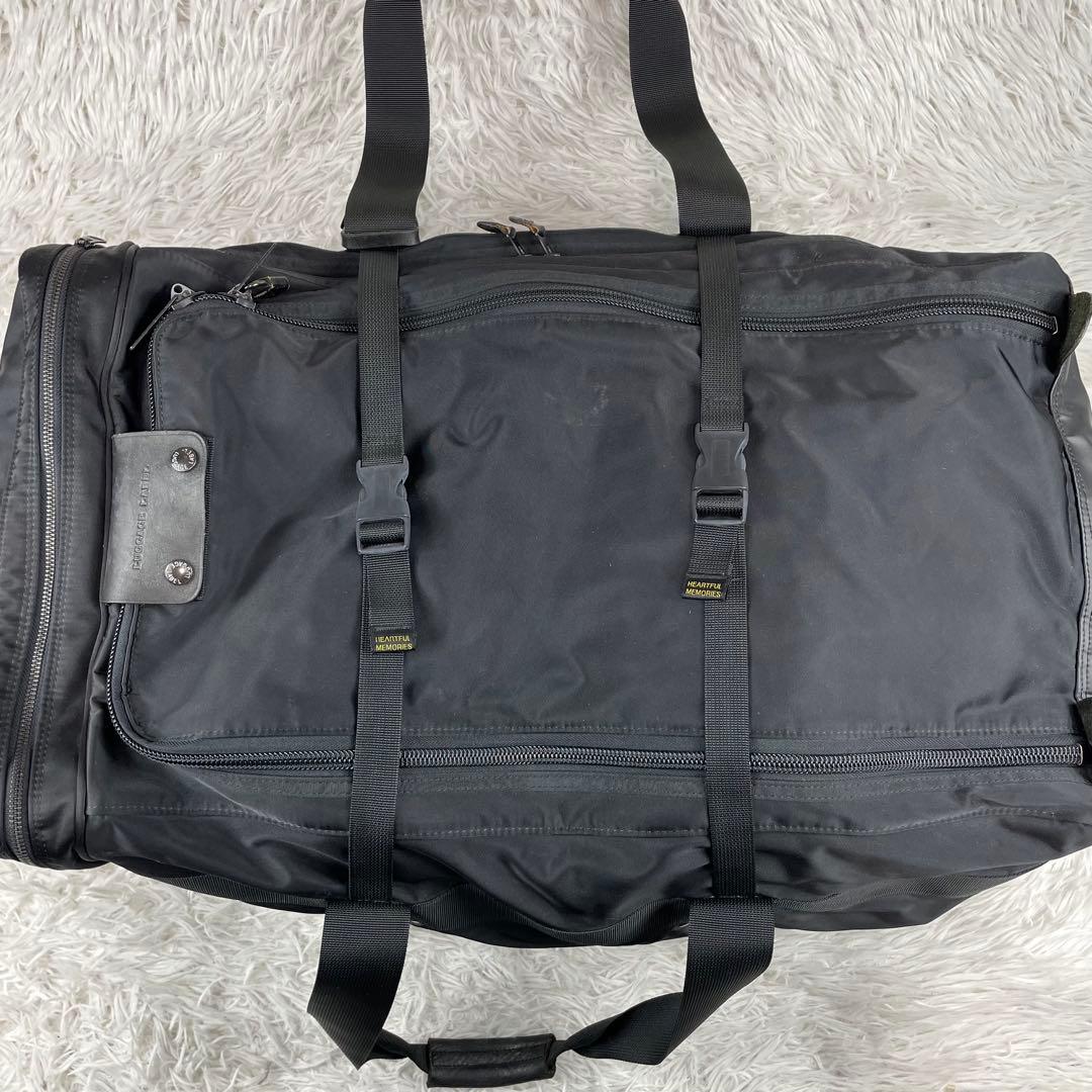LUGGAGE LABEL TREK 3way ボストンキャリー　ブラック