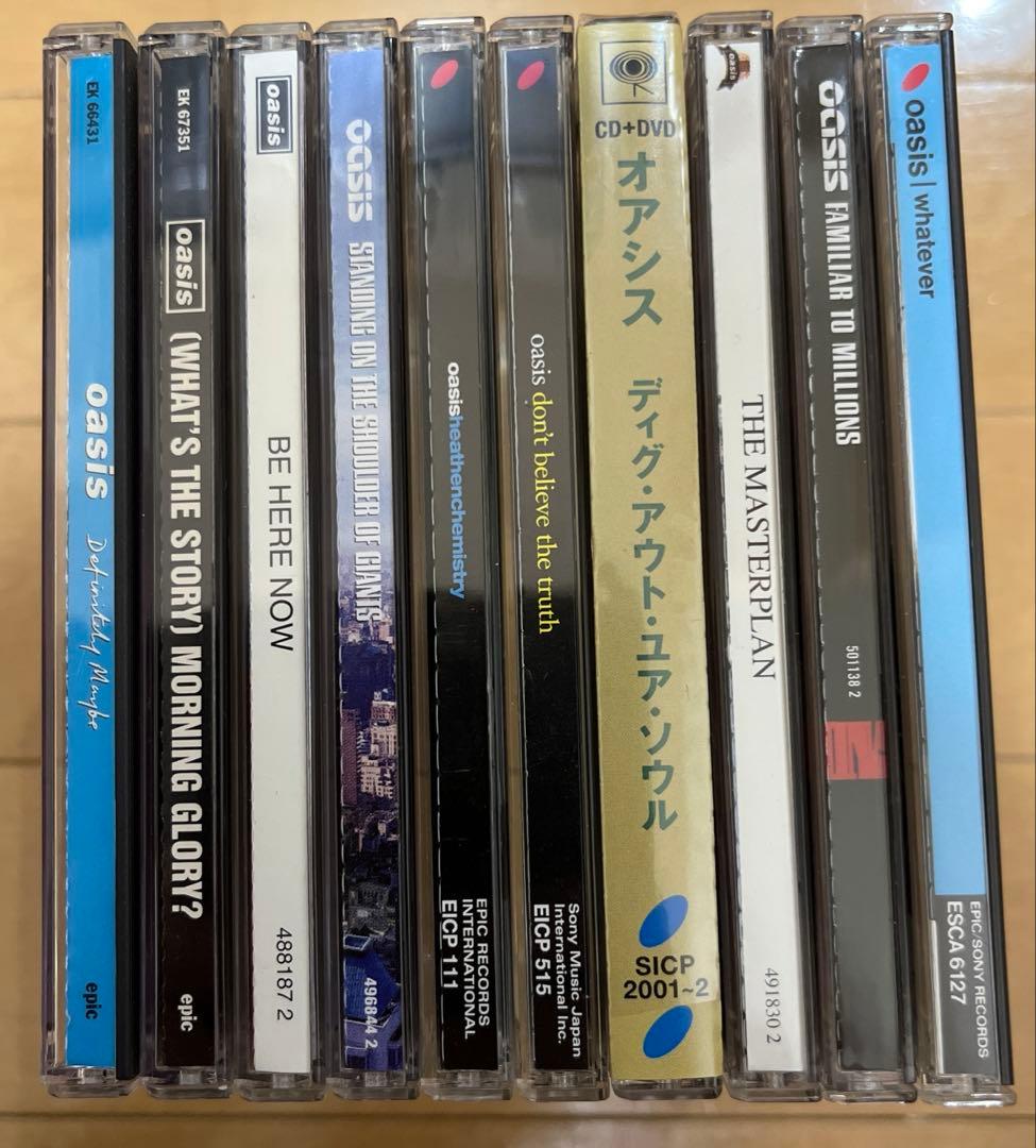 oasis オアシス 輸入盤 国内盤 CD アルバム まとめ売り 10枚セット