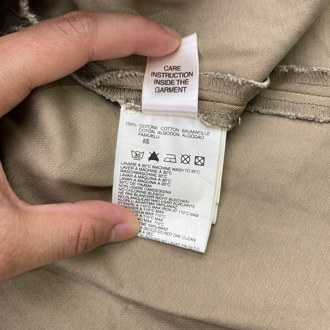 ★美品 DIESEL ミリタリージャケット サイズ XS ベージュ フリル付き