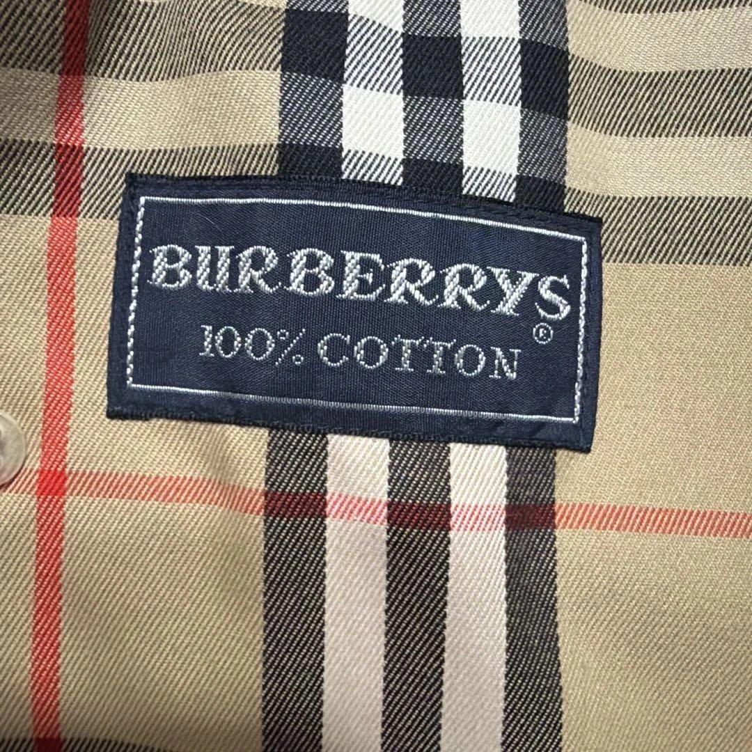 [BURBERRY美品] ベージュ ダブルブレスト トレンチコート(ライナー付)