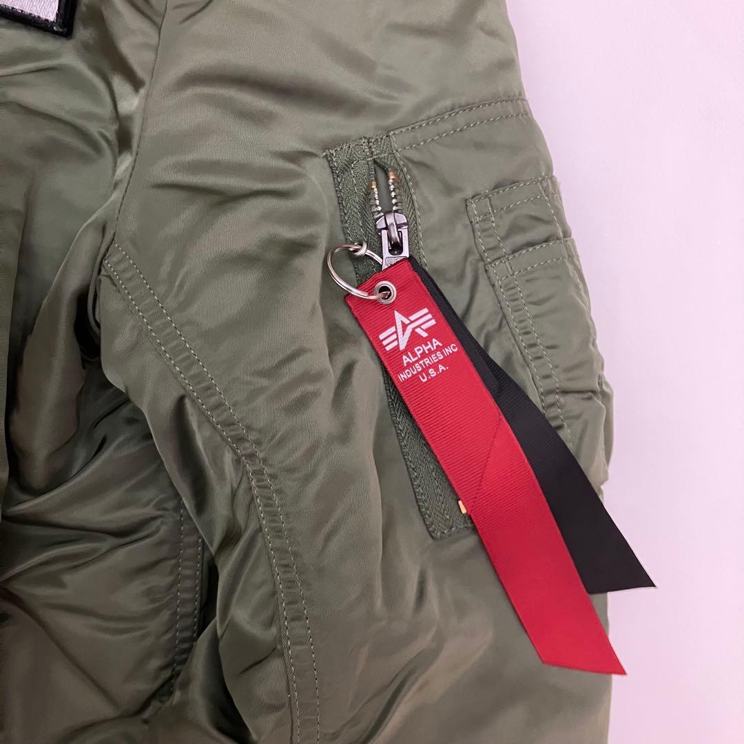 ✨美品✨ALPHA INDUSTRIES × にゃー フライトジャケット