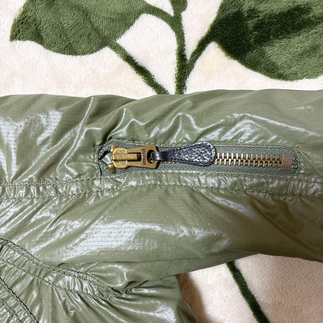 MOUSSY N-2B フライトジャケットy2k 平成ギャル カーキ サイズ1