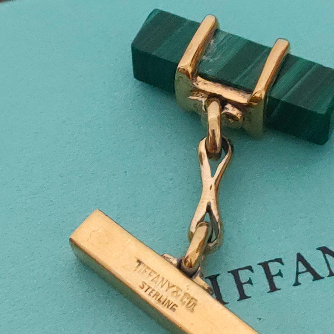 Tiffany & Co. マラカイト カフリンクス