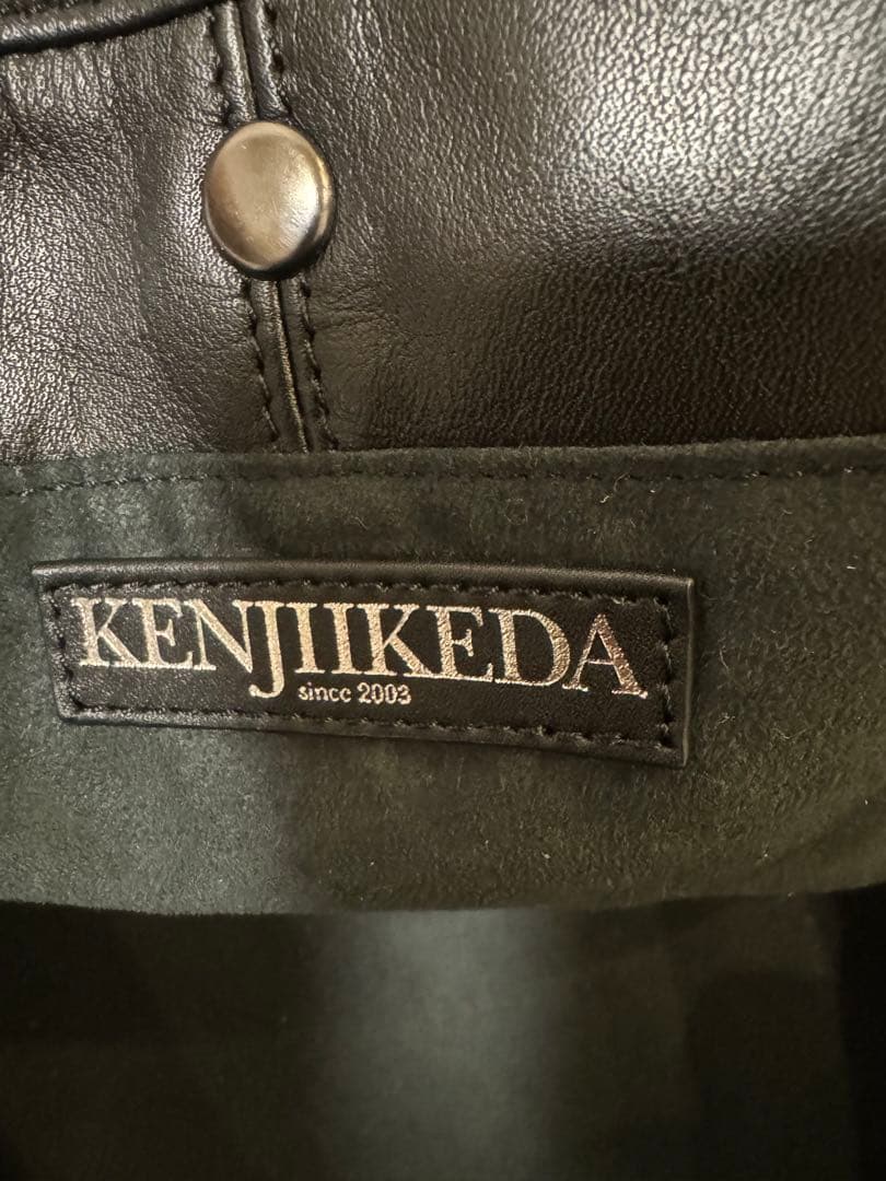 KENJI IKEDAカモフラキルティングボストンバッグ
