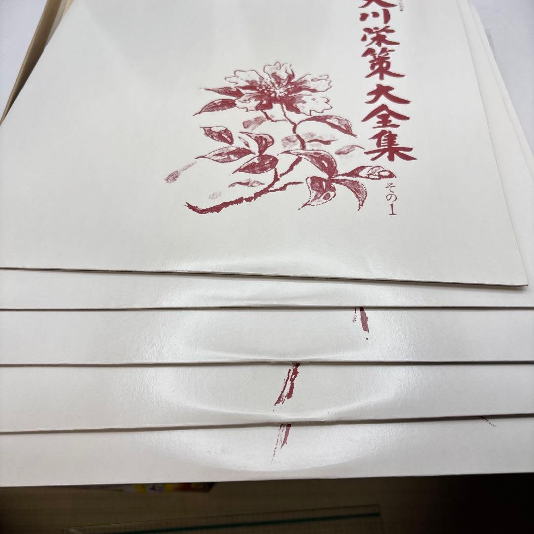大川栄策大全集 レコード　サンイン入りかな？