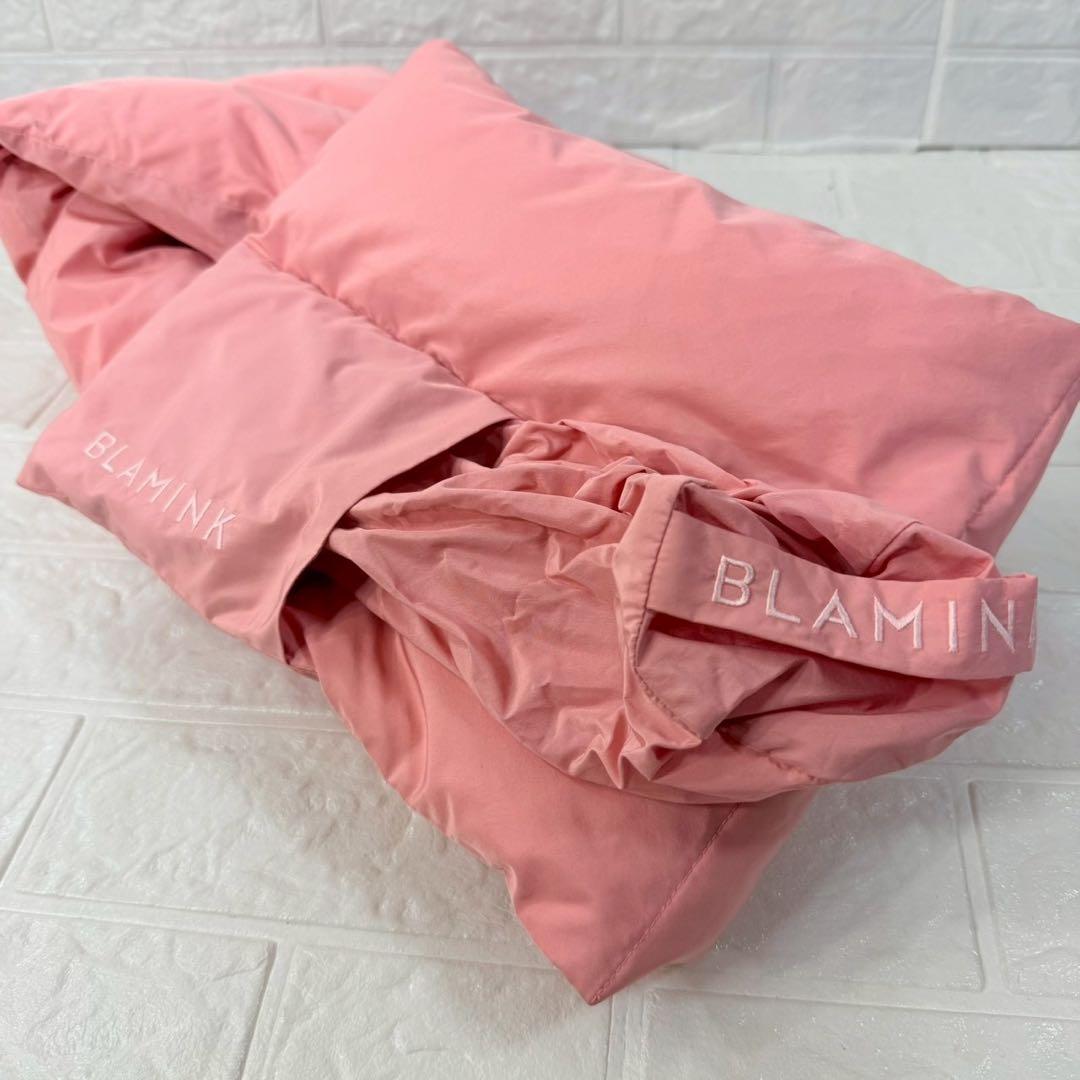 BLAMINK ブラミンク　ダウンマフラー　収納付き