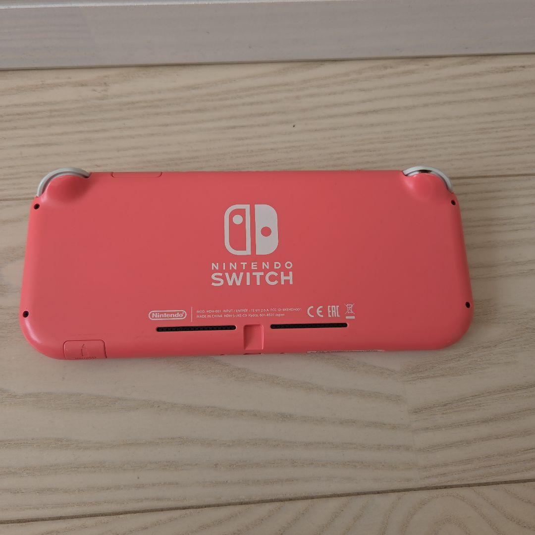Nintendo Switch Lite●コーラル ピンク 充電器付き●