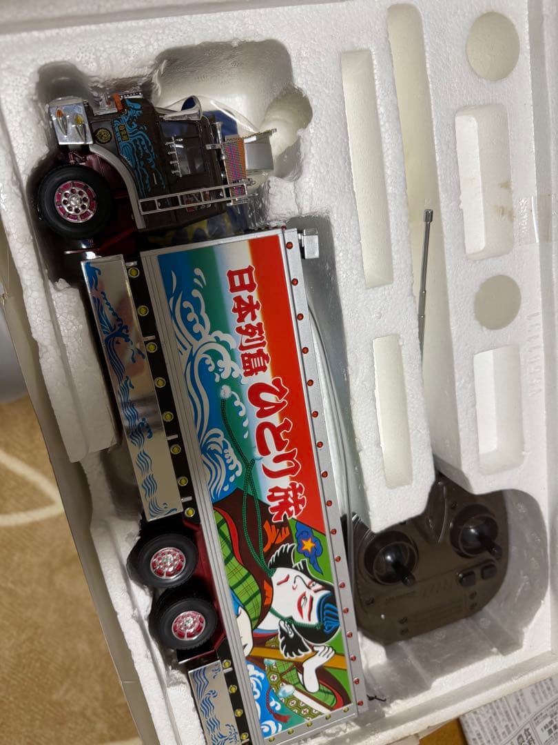 h*5様 トラック野郎　ラジコン　一番星北へ帰る　RC スカイネット　青島文化教