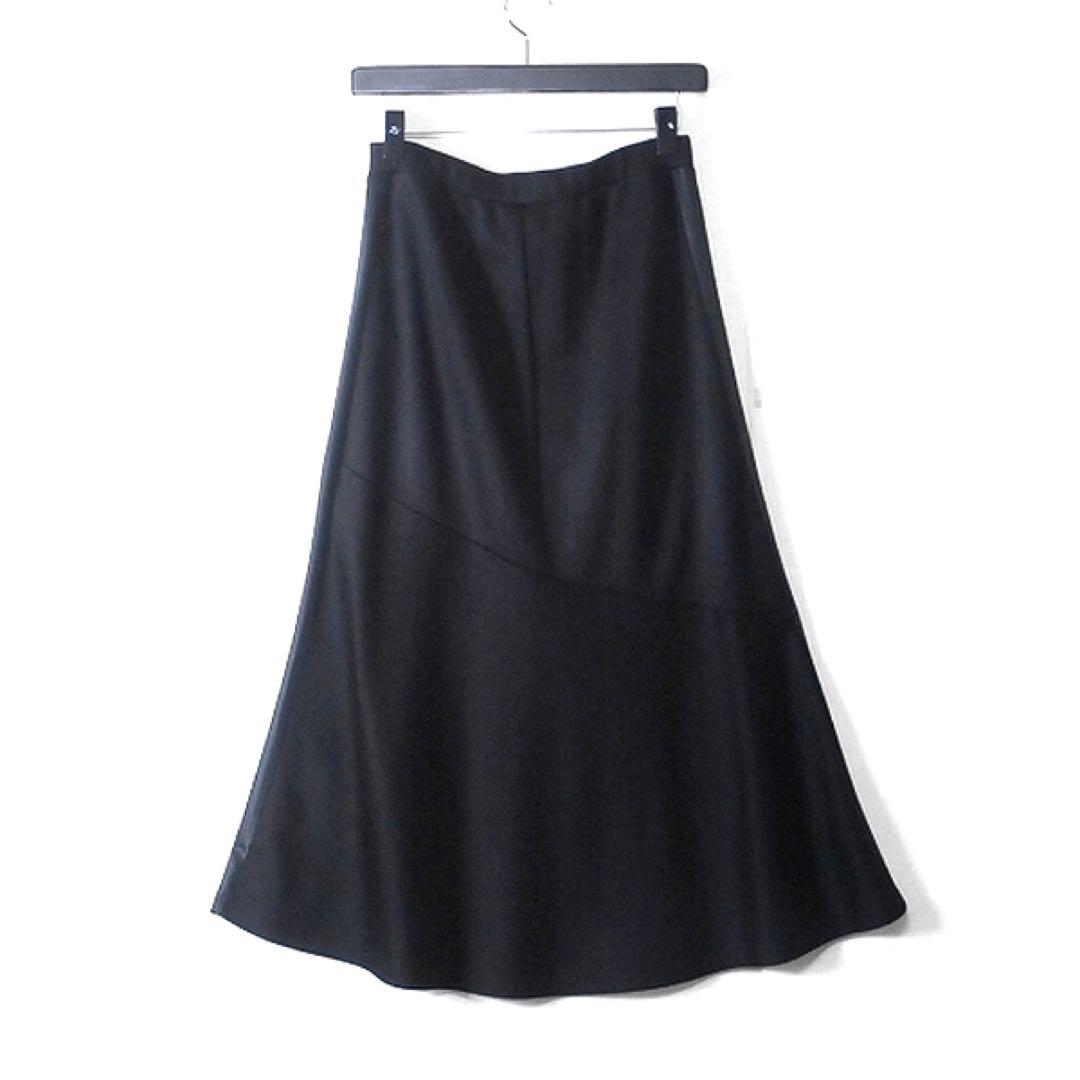 Weekend MaxMara ロングフレアスカート 黒 S ブラック