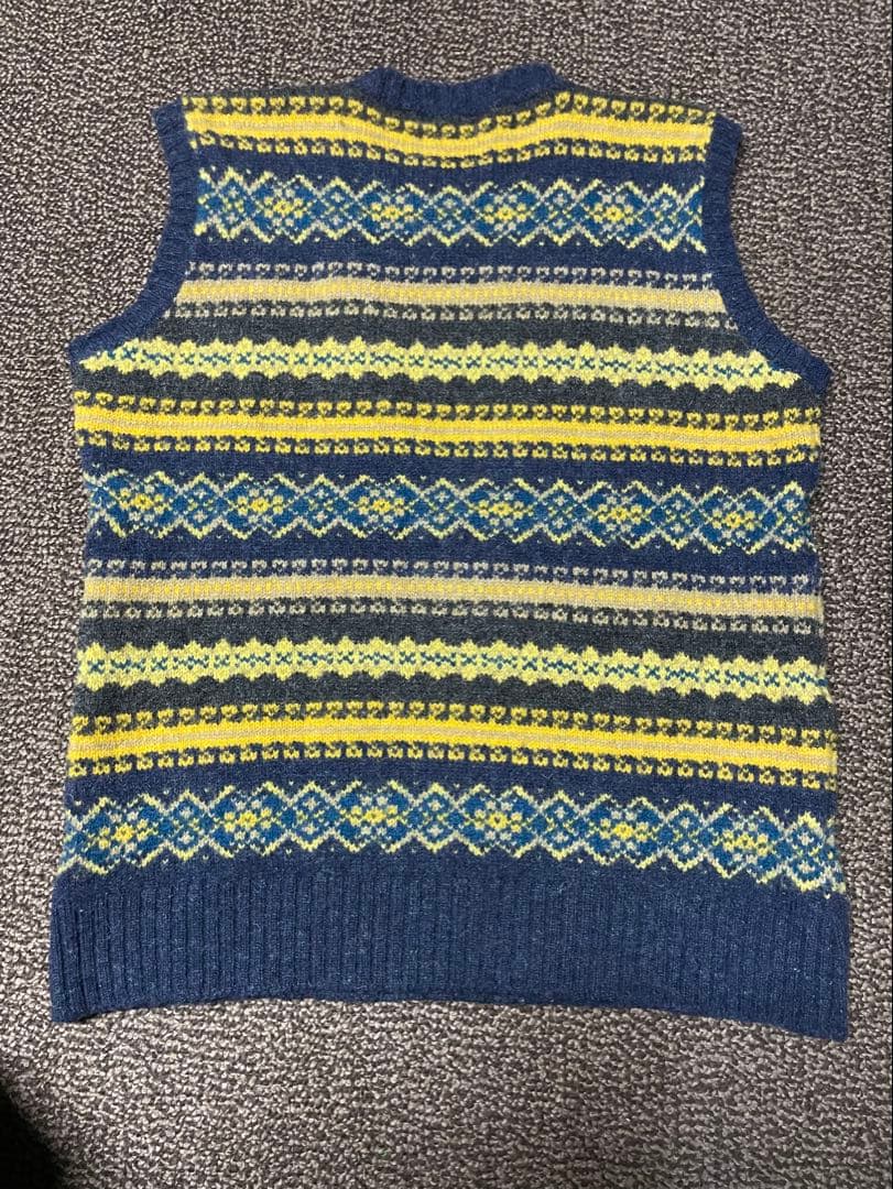 ビームス別注Shetland Woollen Co. ベスト Mサイズ
