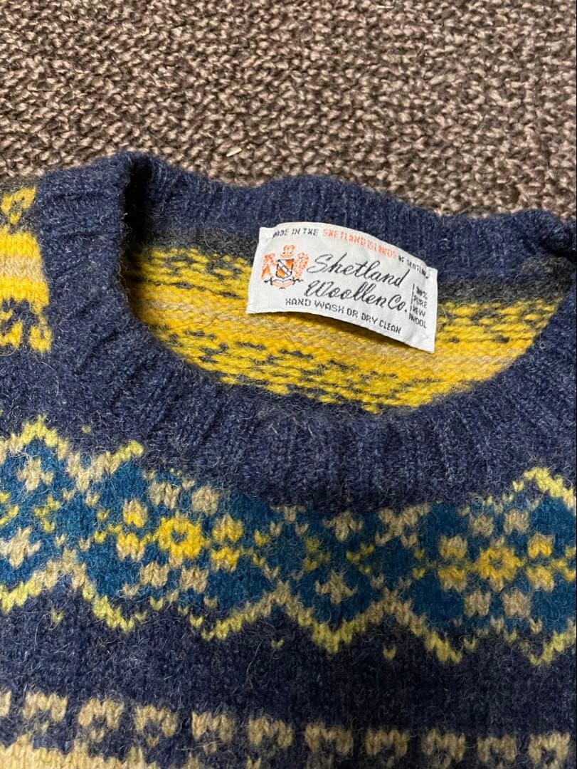 ビームス別注Shetland Woollen Co. ベスト Mサイズ