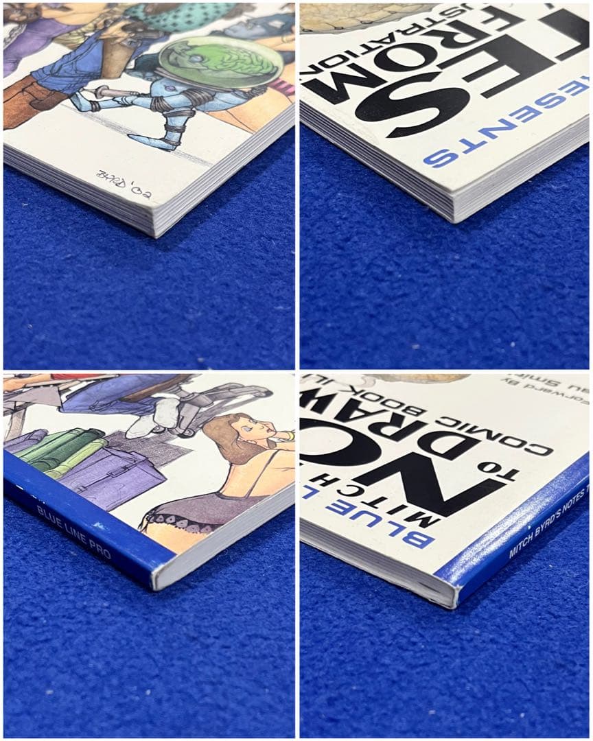 アート・デザイン・音楽 MITCH BYRD'S NOTES TO DRAW FROM COMIC BO