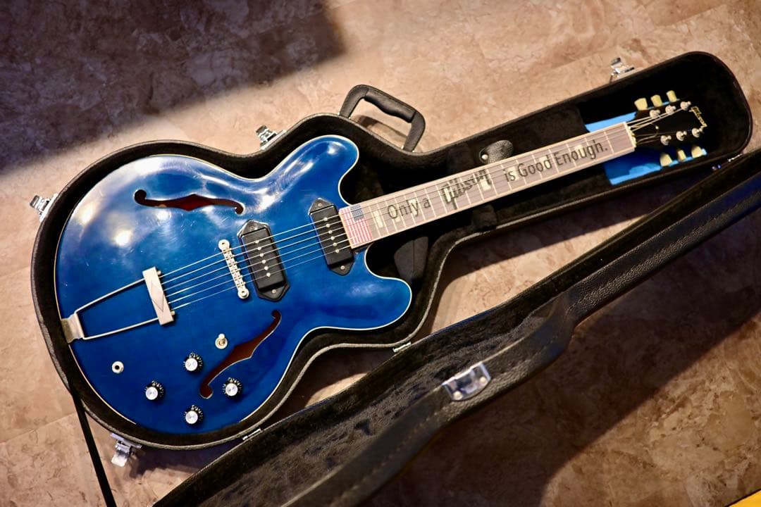 希少限定Gibson ES-330L Beale Street Blueミスチル