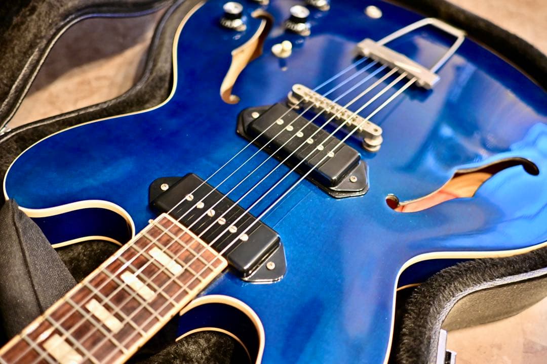 希少限定Gibson ES-330L Beale Street Blueミスチル