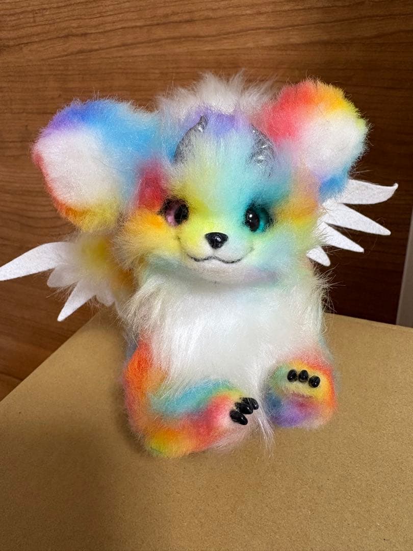 国内人気作家様　オーダー品　幻獣　オッドアイ　レインボー