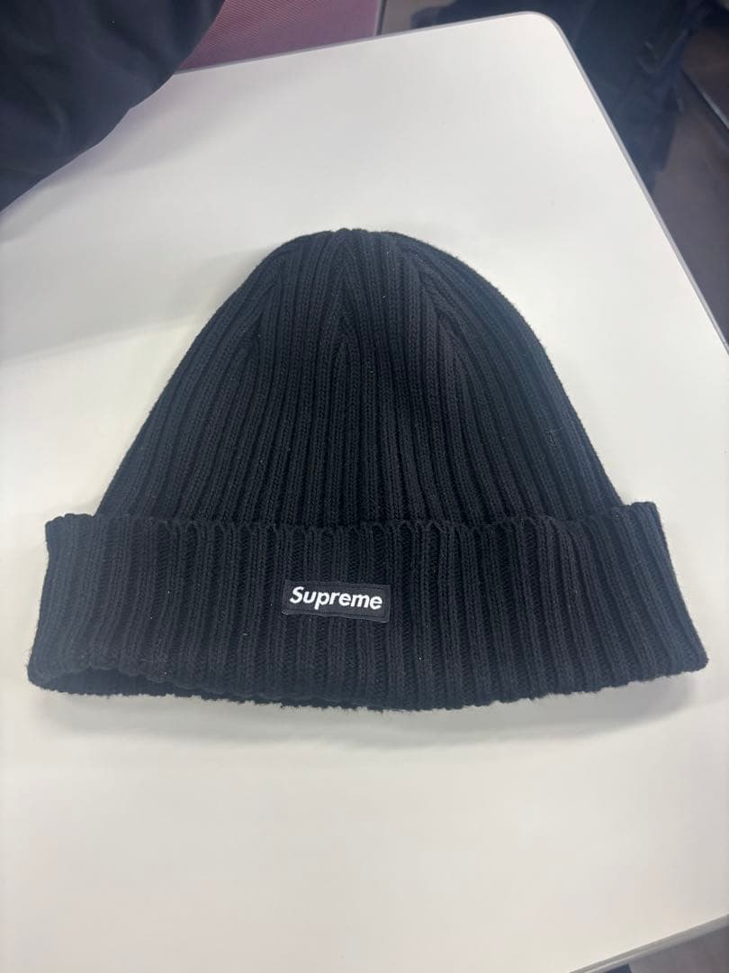 Supreme Overdyed Beanie \"Black\" 芸能人多数着用