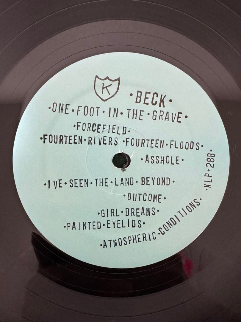 BECK レコード　　original 盤美品