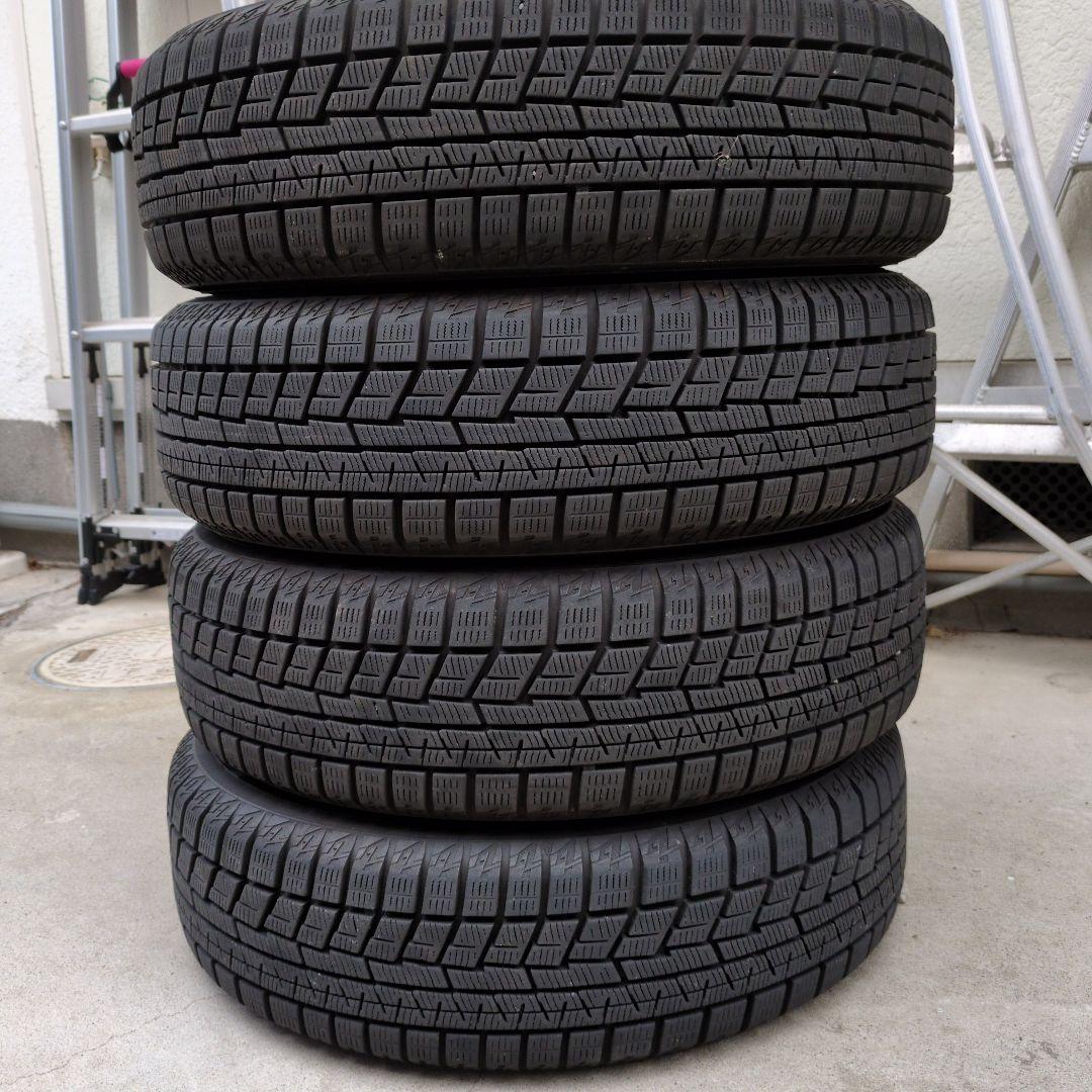 ヨコハマタイヤ　スタッドレス　155 65 R14 ホイール付き　中古品