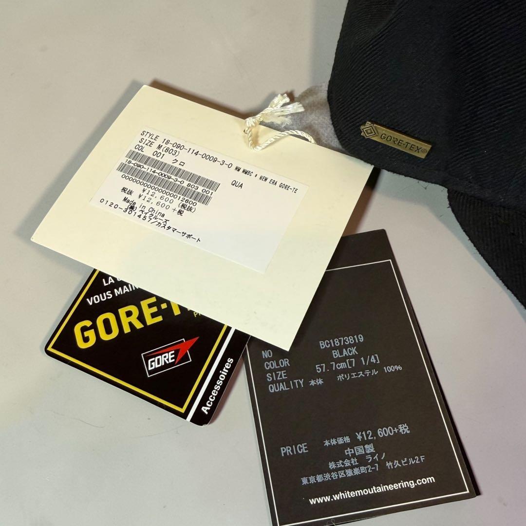 White Mountaineering GORE-TEX NewEraキャップ