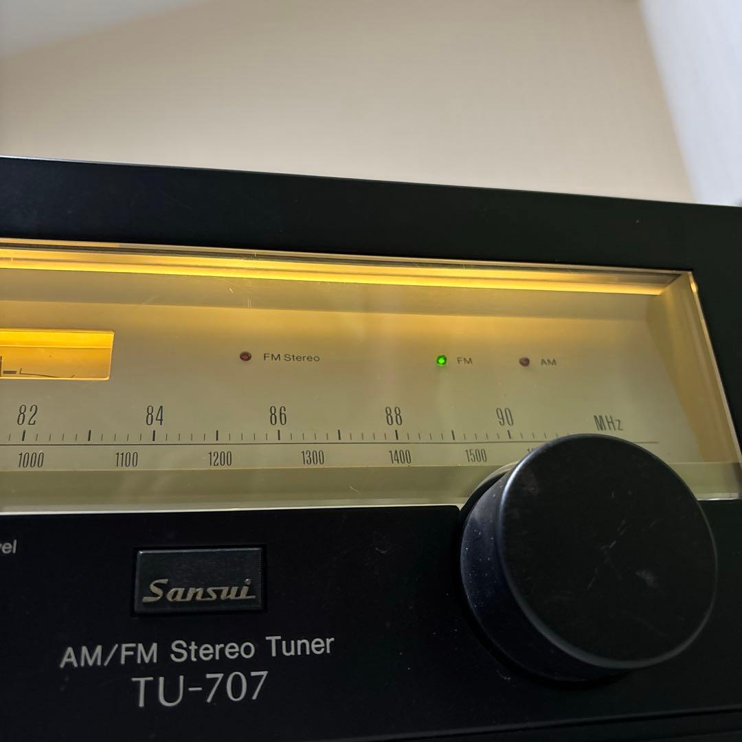 Sansui TU-707 ステレオチューナー サンスイ