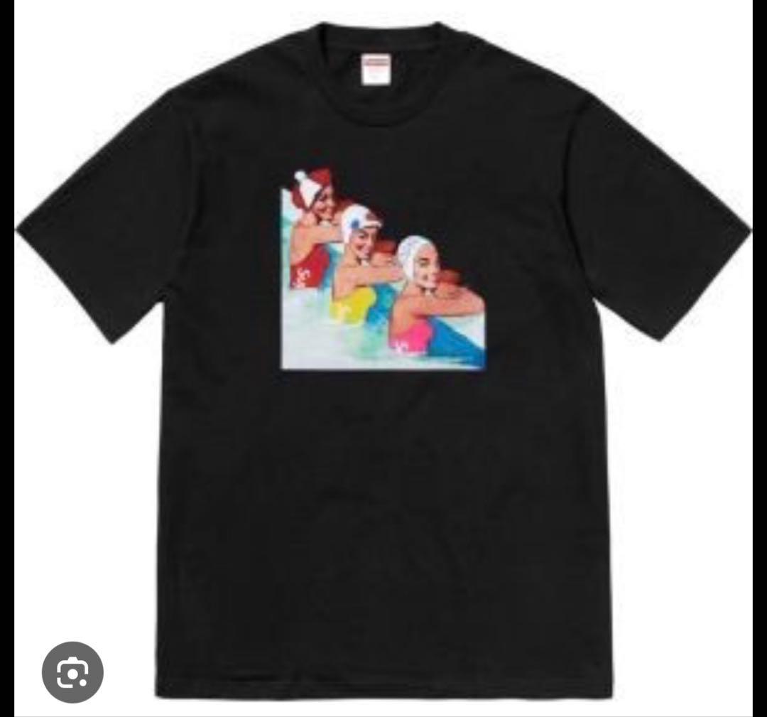 nbn：Supreme Swimmers Teeの黒色Tシャツ Mサイズ