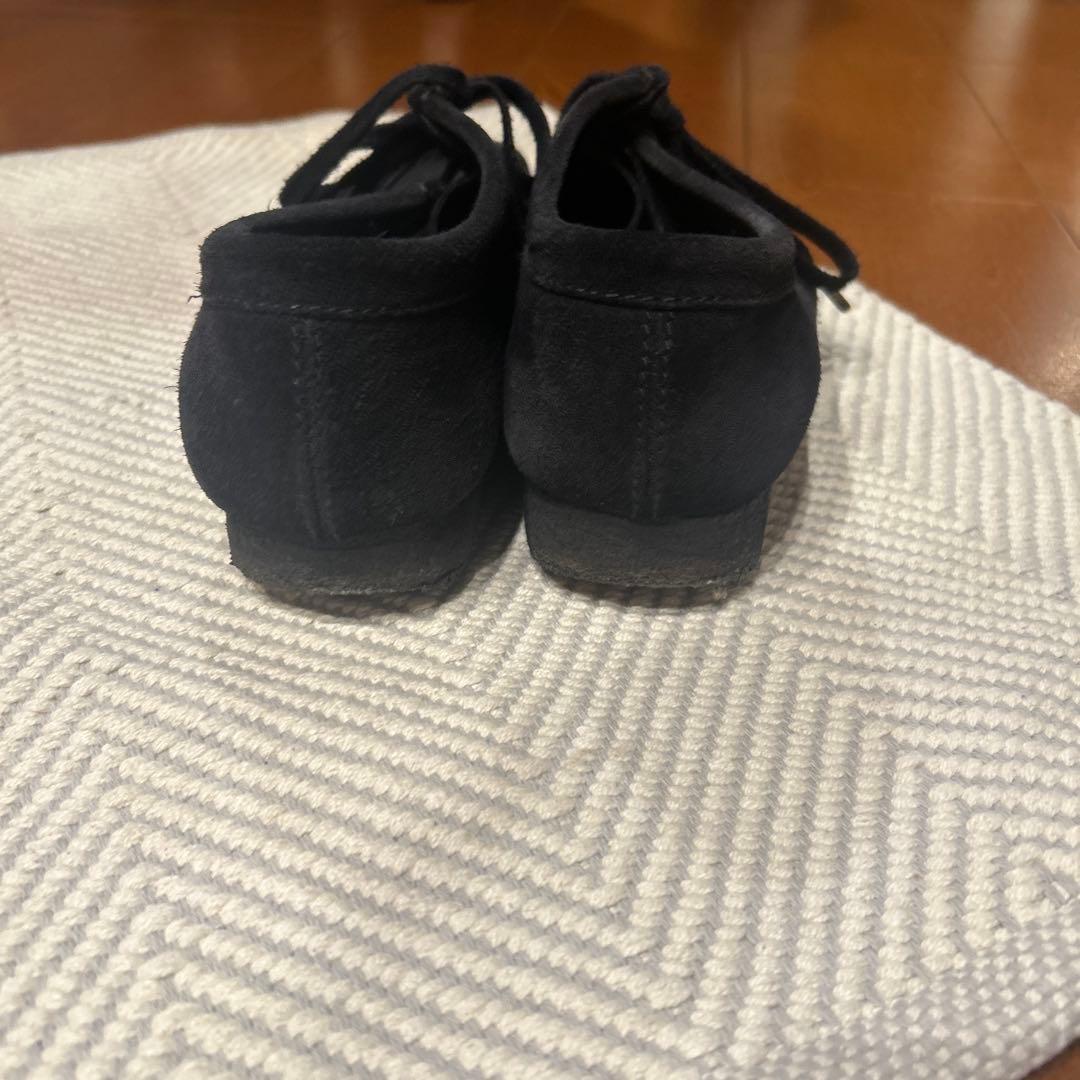 clarks ワラビー　モカシン・デッカシューズ　黒