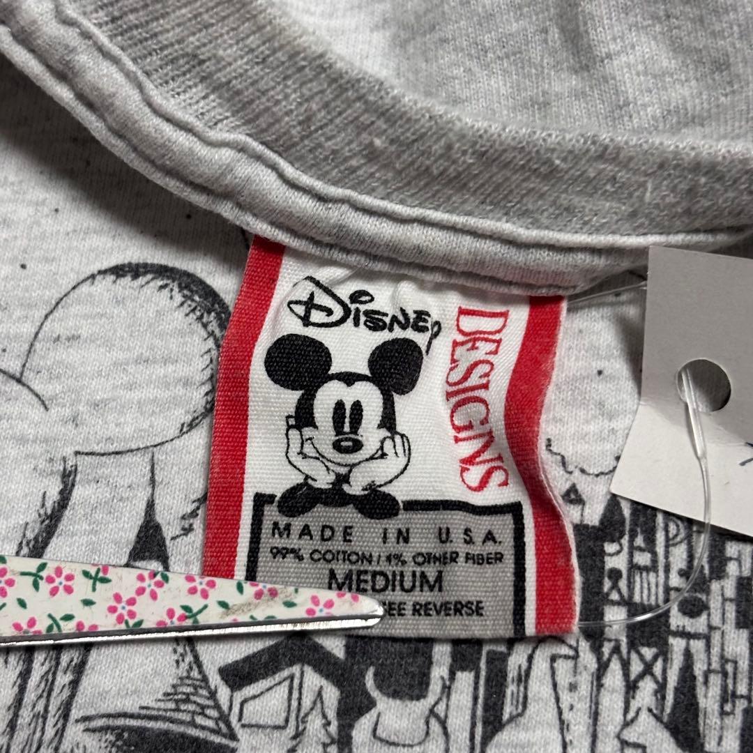 激レア 90s Disney ヴィンテージ Tシャツ アトラクション ミッキー