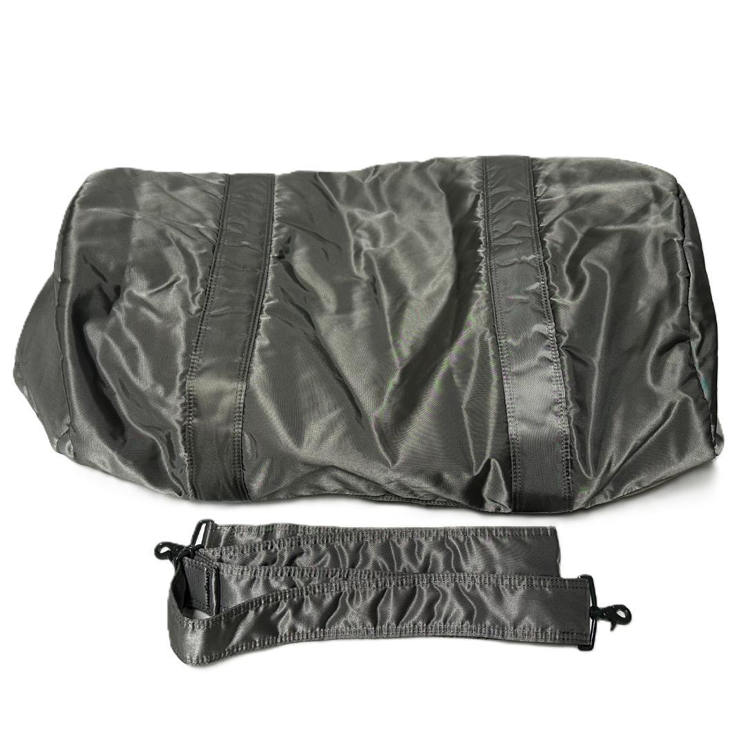 PORTER TANKER 2WAY BOSTON BAG M シルバーグレー