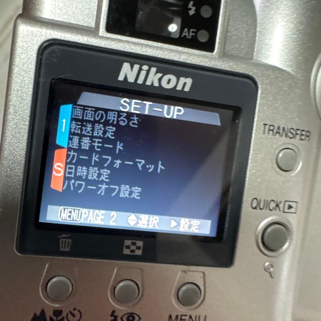 【動作確認済み】ニコン COOLPIX 775 オールドコンデジ デジカメ