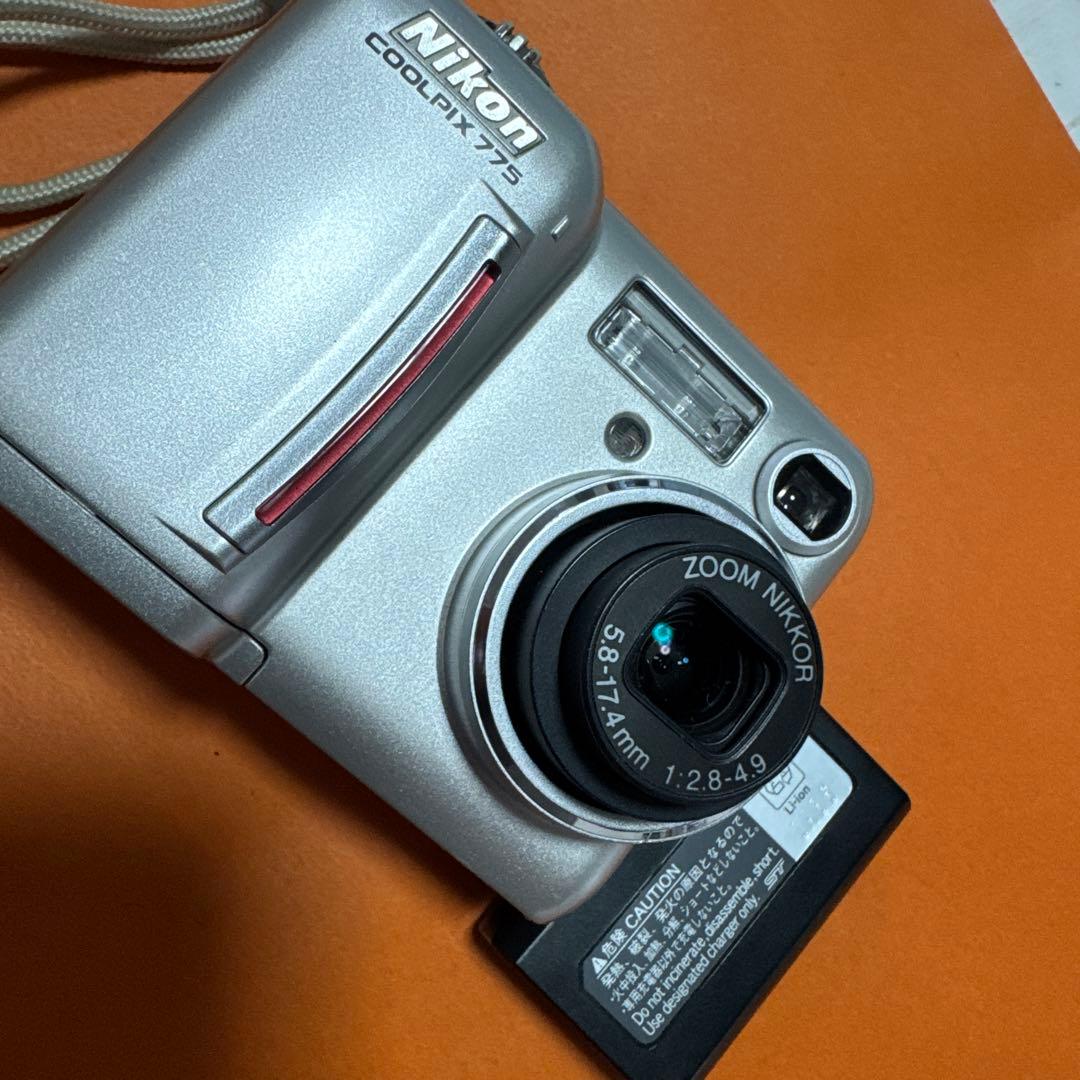【動作確認済み】ニコン COOLPIX 775 オールドコンデジ デジカメ