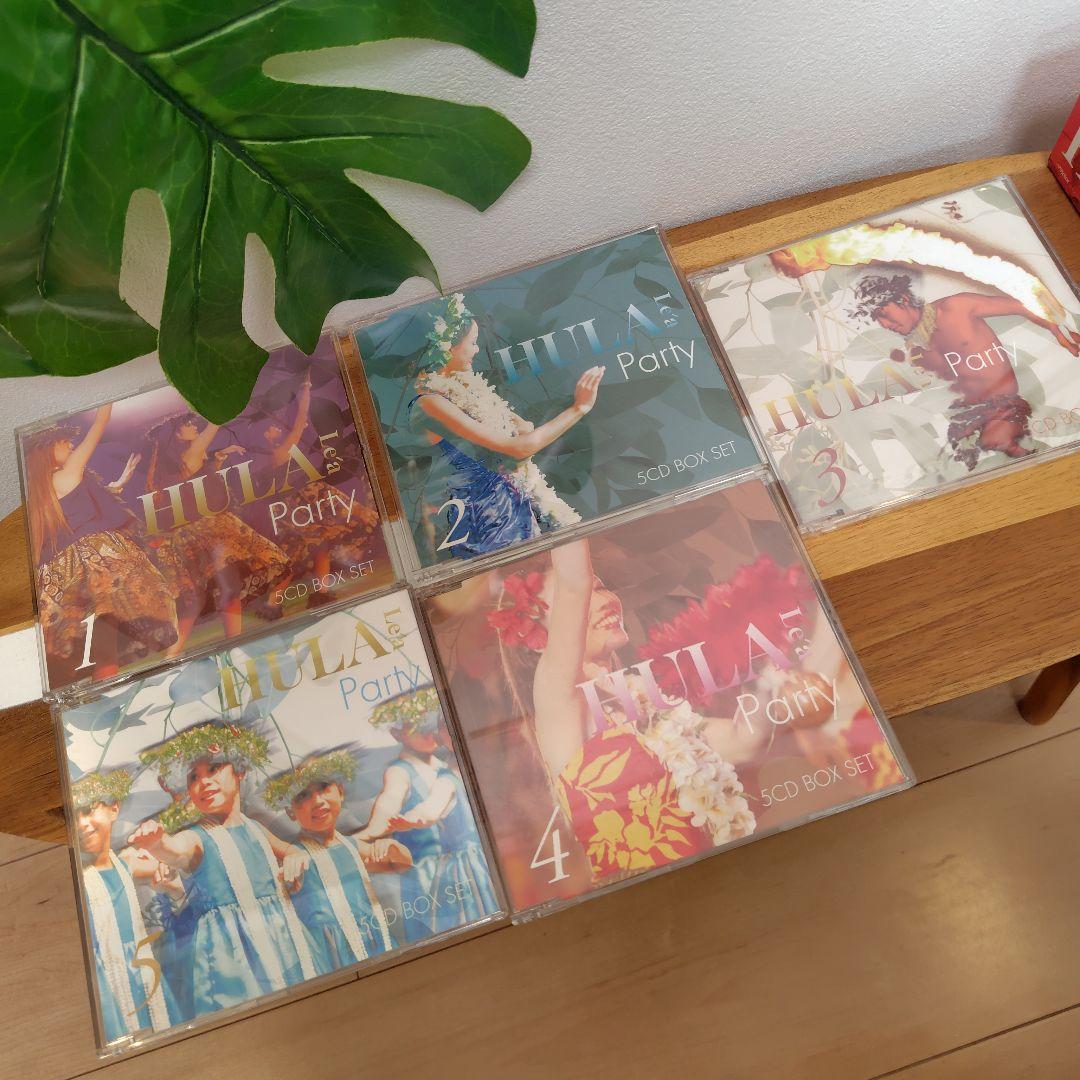 『HULA Lea Party』フラレア パーティー　CD×5枚 BOX SET