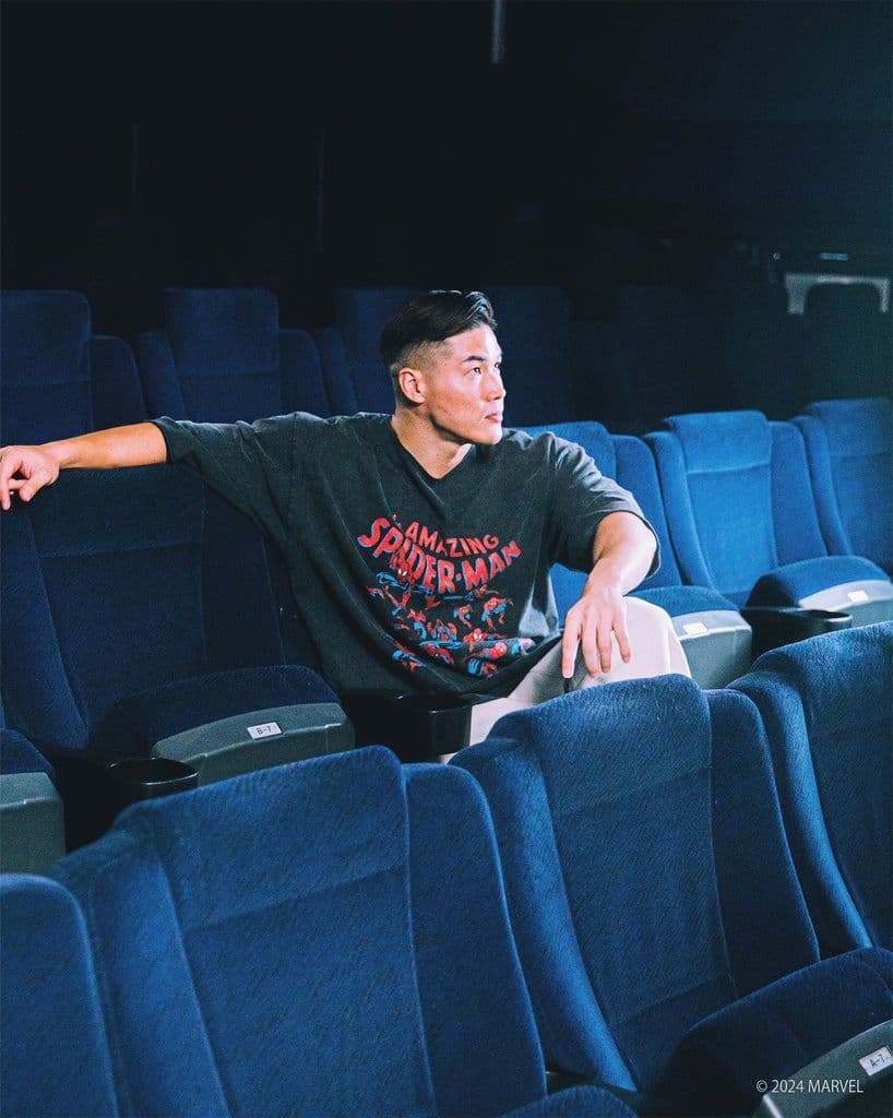 LYFT スパイダーマン Tシャツ Lサイズ グレー
