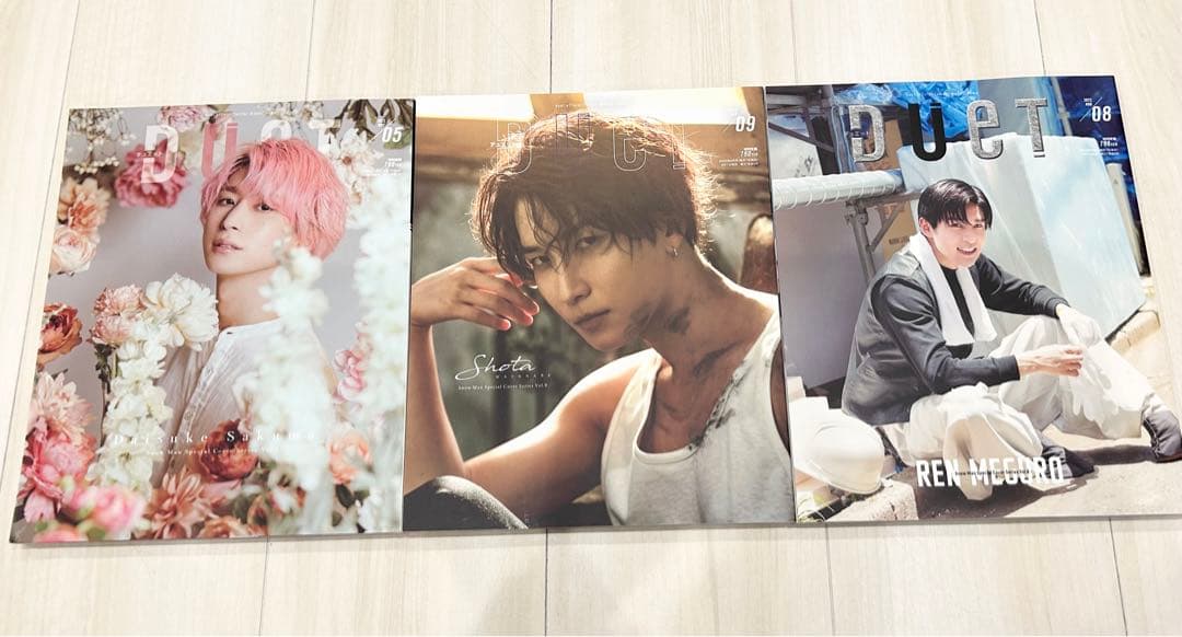 Man duet ソロ表紙シリーズフルコンプ9冊セット　デュエット