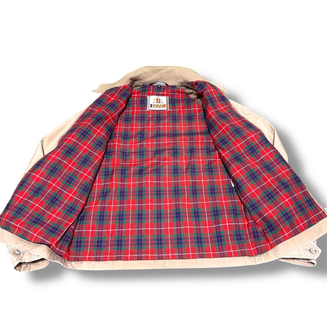 BARACUTA バラクータ G4 スイングトップ ハリントン タン 36