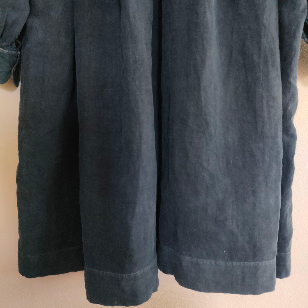 ジャケット・アウター 1900s antique biaude indigo linen smock