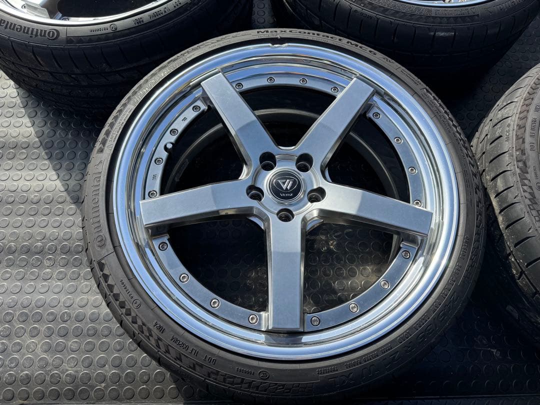タイヤホイール　VERZ KCV03 21インチ 引取り歓迎！