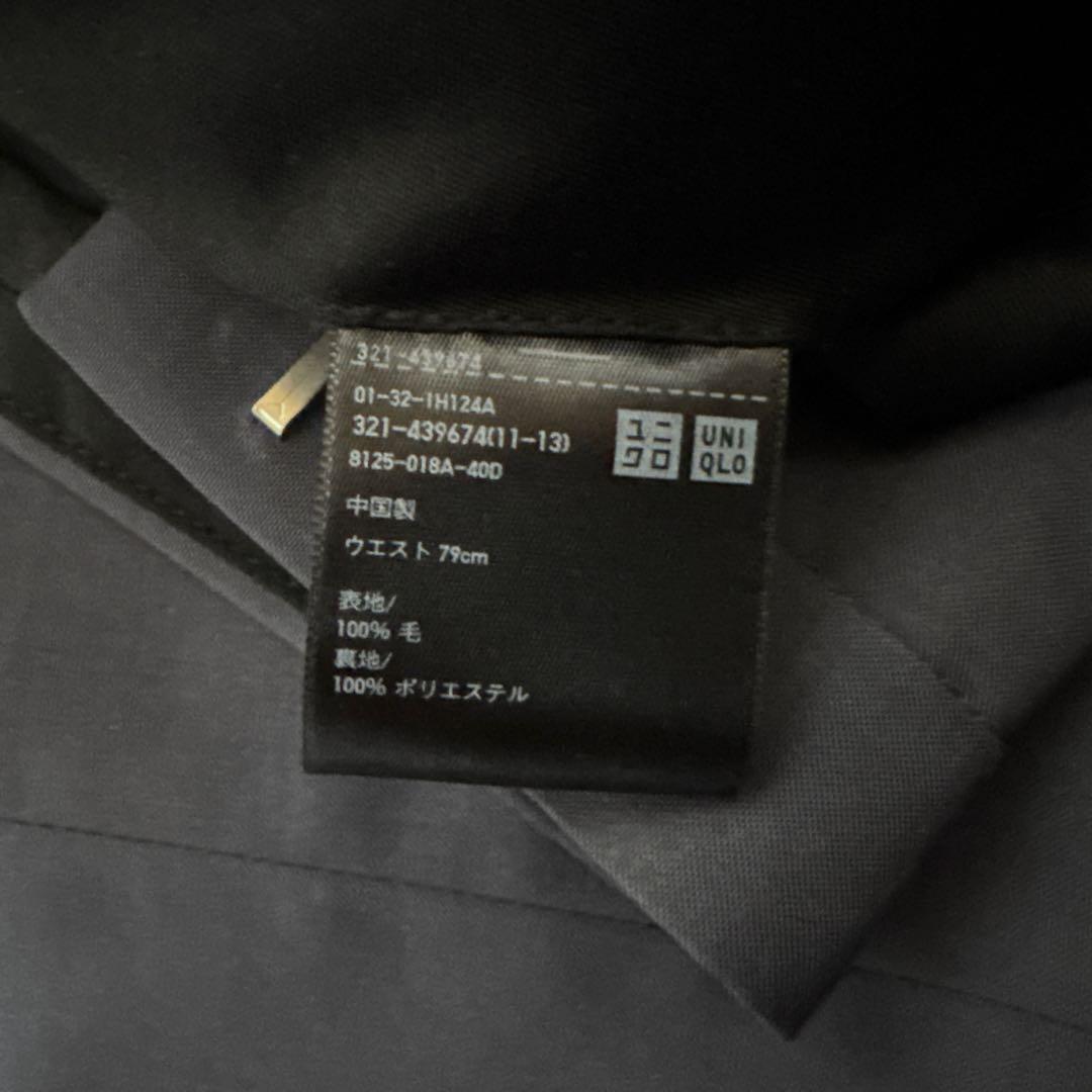 ユニクロ +J ウールテーラードジャケット グレー&パンツ セットアップ