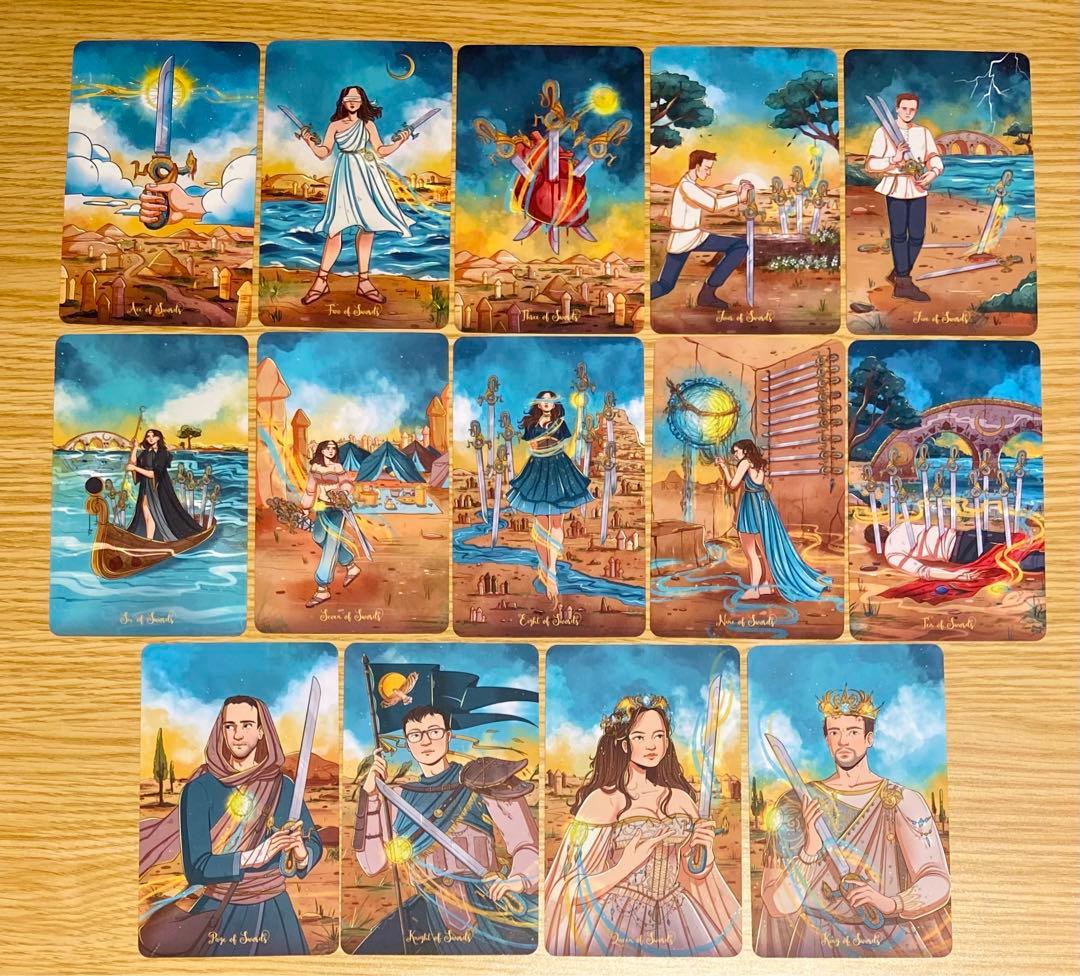 [正規品・入手困難]The NomadSoulWarrior Tarotタロット