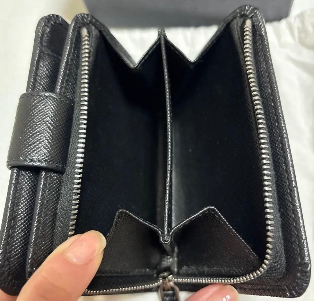 ［正規品］PRADA サフィアーノトライアルグル