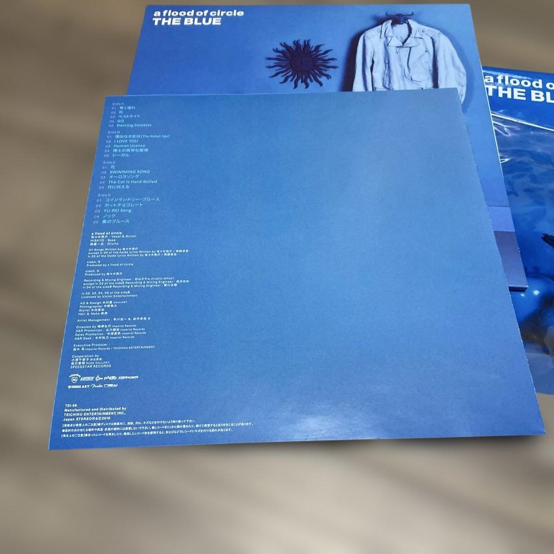 a flood of circle THE BLUE 2枚組レコード