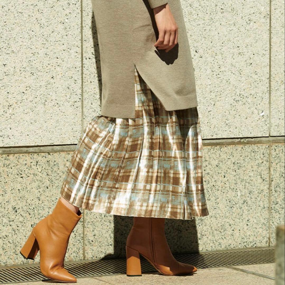 theory luxe 20AW 完売 フード付き ニットワンピース