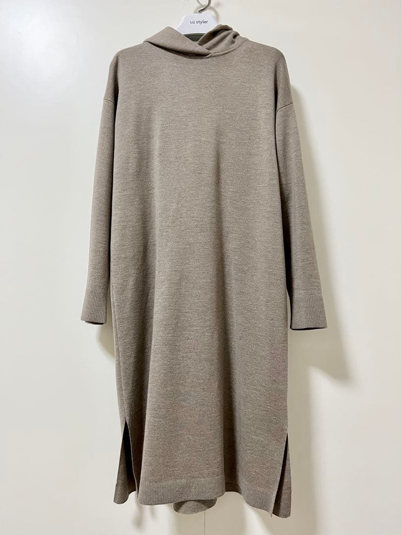 theory luxe 20AW 完売 フード付き ニットワンピース