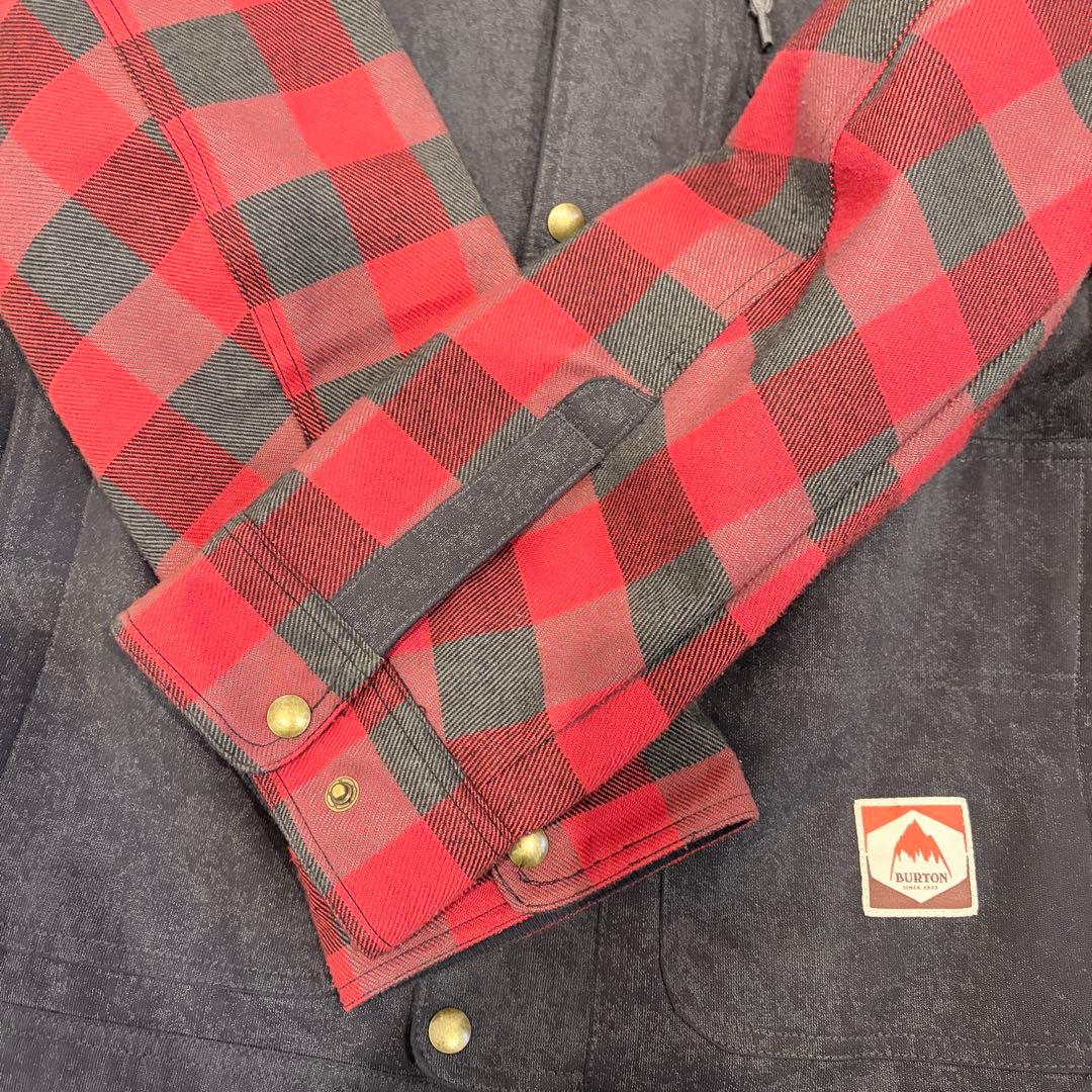 BURTON フード付きスノーボードジャケット Mサイズ 極美品