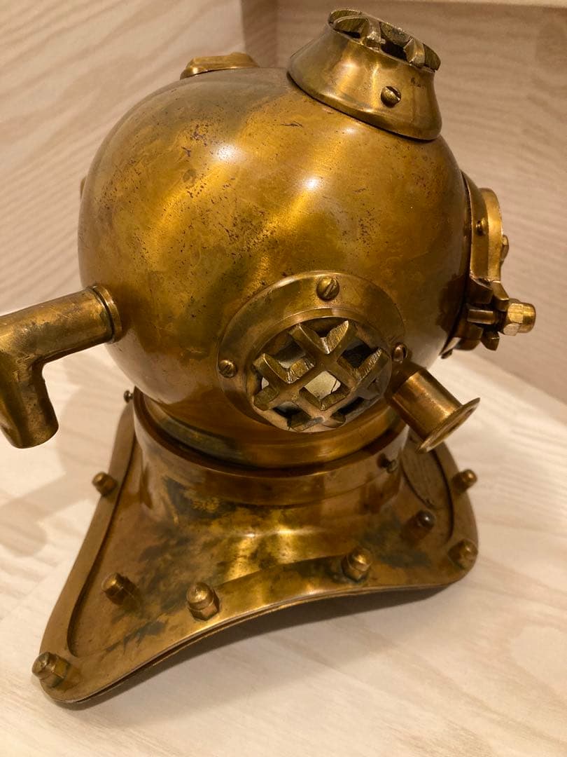 専用U.S. Navy Diving Helmet Mark IV 潜水オブジェ
