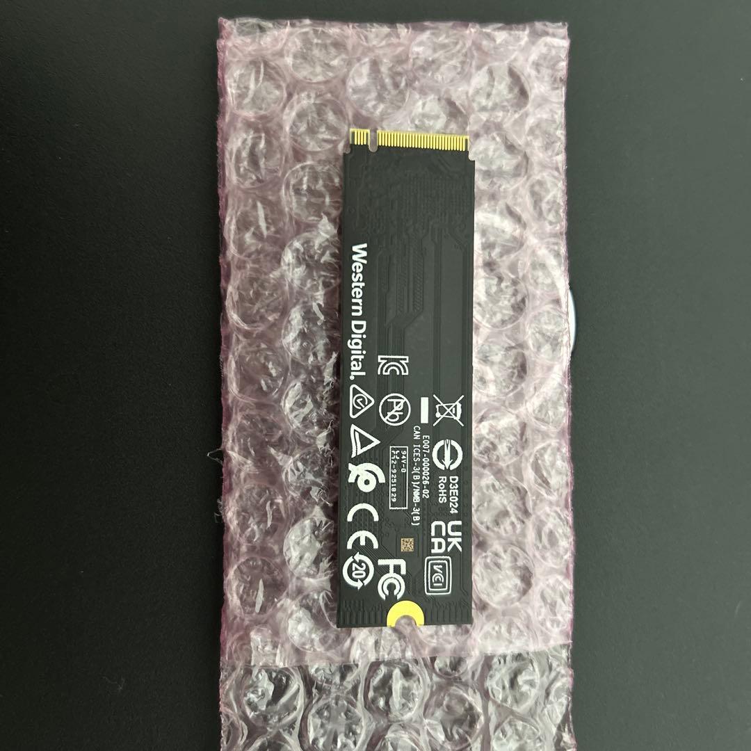 内蔵型SSD WD Western Digital SN5000 1TB SDD