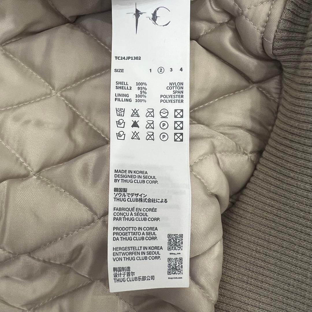 ジャケット・アウター thug club bomber jacket
