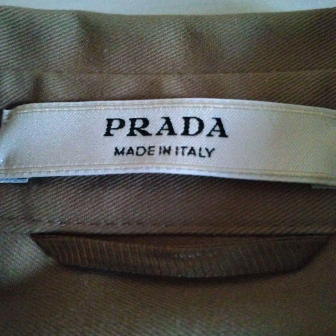 セール！プラダ　PRADA　綿　ジャケット　サファリ風