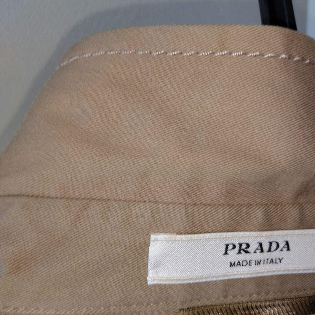 セール！プラダ　PRADA　綿　ジャケット　サファリ風