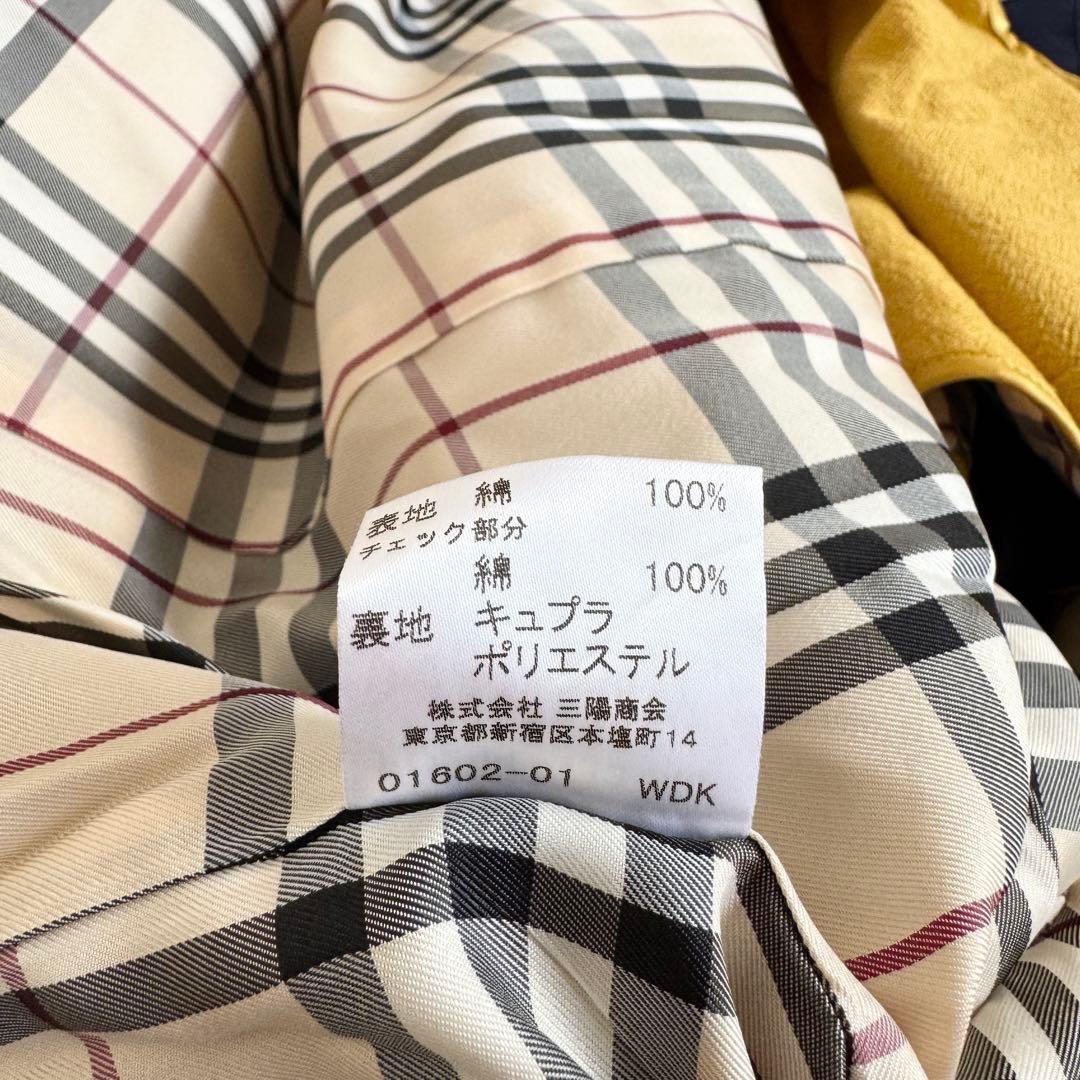 希少　極美品　バーバリーロンドン　トレンチコート　ライナー　ステッチ　ベージュ